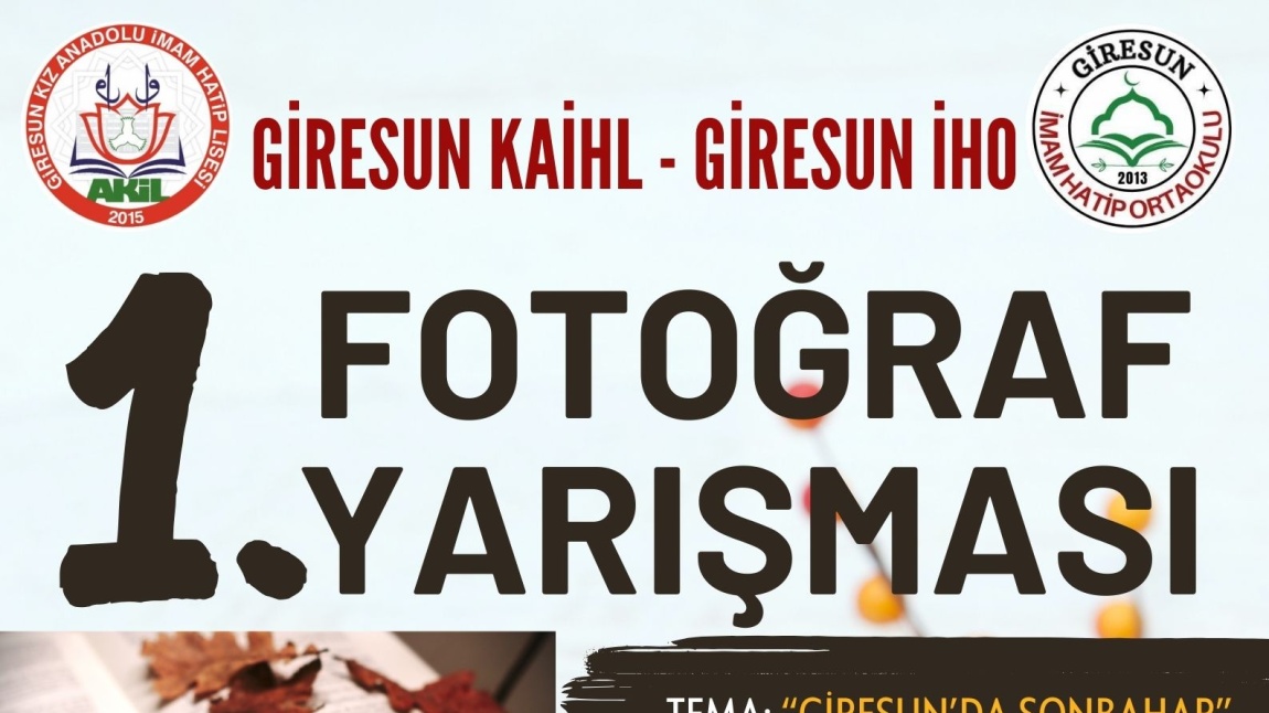 Giresun'da Sonbahar Temalı Fotoğraf Yarışması